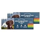 by Amazon Complete Food for Adult Dogs, Meat Selection In Jelly, 4.8 kg (48 Packs of 100g)