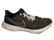 Nike Revolution 5 Negro Naranja Atómico Zapatos para Correr Tenis Para Hombre Talla 11.5