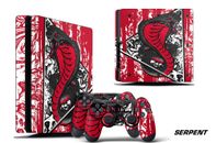 Skin Decal Wrap For PS4 Slim Playstation 4 SLIM Console + Controller Stickers SP