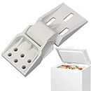 Small Freezer Hinge,Universal Chest Freezer Hinges for Kitchen Cabinets and Stand Up Freezer - Easy to Install and Durable Balanced for Small Freezer for Kitchen Amith