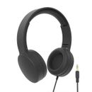 Laser 40mm Drivers Wired Headphones - Black, Foldable