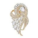 Brooch Pins Crystal Brooch for Women Wedding Bouquet Accessories Brooch Clothing Accessories Brooches Fashion