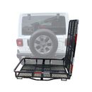 ECOTRIC Hitch Mount Wheelchair Carrier with Mobility Ramp for Wheelchair Scoo...