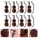  8 Pcs Instrumentos Musicales Para Niños Miniture Decoration Dollhouse Violin