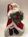 Annalee 2006 10” Inch Santa Doll With Wreath