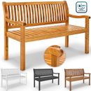 tillvex® garden bench wood parking bench solid terrace bench seat garden furniture 