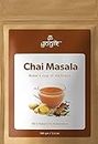 Go-Yogik Chai Tea masala powder - Authentic Blend of 6 Spices |100g (80 servings) | Unsweetened | Gluten Free | Vegan | Caffiene Free