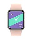 GRV Smart Watch, Reloj Inteligente Mujer Hombre con Pulsímetro Monitor de Sueño Oxígeno en Sangre Reloj Pulsera Actividad Inteligente, 10 Modos Deporte Smartwatch para Android iOS (1.4 Pulgadas, rosa)