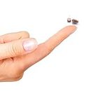 EDIMAEG Parts 10x6x6 mm Invisible Spy CIC Earpiece Cannot Work Alone Mini Tiny Invisible Earbud