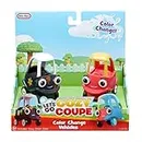 Little Tikes Let’s Go Cozy Coupe - 2 Mini Colour Change Vehicles For Tabletop & Floor Push Play - Includes 2 Cars & Colour Change Effects - Suitable For Toddlers From 3 Years(Assorted colors)