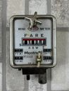 Vintage RARE TAXI MINI METER, electric, A&W Montreal, Made in JAPAN
