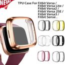 For Fitbit Versa 4 3 2 Lite Sense 2 Watch Screen Protector Full Soft TPU Case
