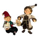 Lote de 2 figuras de elfos de Navidad velero pajarera ¿celebrarlo Karen Didion?    