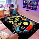 Video Game Rugs Carpets Gameing for Kids Teen Boy Room Bedroom, Colorful Gaming Floor Mats Area Rug for Living Room Gaming Chair Mat Hardwood, 20 x 31 in Area Rugs Carpet for Gamer Boys