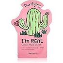 TONYMOLY I'm Real Cactus Purifying Mask Sheet, Pack of 1