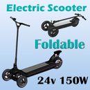 Electric Scooter stock clearance 24v 150W Motor Foldable E Scooter Black