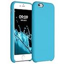 kwmobile Case Compatible with Apple iPhone 6 / 6S Case - TPU Silicone Phone Cover with Soft Finish - Ocean Blue