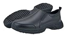 Shoes for Crews Mens Walker Sneaker, Black, 7.5 US