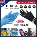 1000THICK Disposable Nitrile Gloves Rubber Blend Powder Free Industrial Mechanic