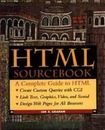 The HTML Sourcebook by Graham, Ian S.