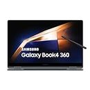 Samsung Galaxy Book4 360 (Gray, 16GB RAM, 1TB SSD)| 15.6" Super AMOLED Touchscreen| Intel Core 7 150U Processor| 2 in 1 Laptop| Windows 11 Home| MS Office 2021| Fingerprint Reader| S-Pen Included