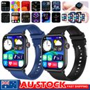 Smart Watch Sports Heart Rate Monitor Fitness Trackers Bluetooth Call Waterproof
