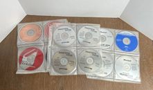 Lote de 20 discos de software Microsoft Office dinero aplicaciones operativas Dell vintage