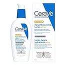 CeraVe Facial Moisturizer with SPF 30. Face Sunscreen Lotion with Hyaluronic Acid, Niacinamide & Ceramides for Women & Men. Oil-free, normal to dry skin. Verified Extended Use Date, Travel Size 89ML