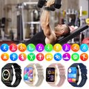 Waterproof Women Men Smart Watch Fitness Tracker Heart Rate For iPhone Android