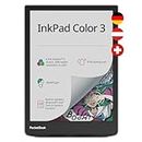 PocketBook e-Book Reader 'InkPad Color 3' (versione tedesca) 32 GB di memoria, IPX8, Bluetooth, altoparlante volume, 19,81 cm (7,8 pollici), E-Ink Kaleido 3 display a colori - Stormy Sea