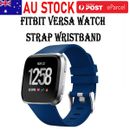 Premium Fitbit Versa Watch Rubber Silicone Replacement For  Gym Strap Wristband