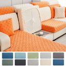 Cubierta de cojín elástica sofá de felpa Jacquard para protector de muebles de sala de estar