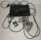 Sony PS2 NEGRO PlayStation 2 - Consola de juegos doméstica delgada OEM Paquete de paquete de 4 piezas