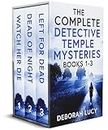 THE COMPLETE DETECTIVE TEMPLE MYSTERIES BOOKS 1–3 three addictive crime thrillers full of twists (Crime Thriller Box Sets) (English Edition)