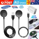 For Samsung Galaxy Watch 6 5 4 3 Smart Type C USB Charger Dock Cable Magnetic AU