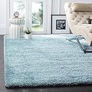 MUEZZA CARPETS_Soft Fluffy Shag Area Rugs for Living Room, Shaggy Floor Carpet for Bedroom, Girls Carpets Kids Home Decor Rugs, Cute Luxury Non-Slip [Size 3x5 feet].