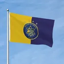 Maccabi Tel Aviv Double-Sided Flag for Home Party Garden Indoor Outdoor Flags Decoration Banner