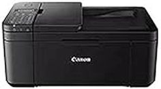 Canon PIXMA TR4650 Imprimante A4 Recto Verso avec Chargeur de Document WiFi Multifonction (imprimante Photo sans Bordure Maison Scan Copie) pour PC et Smartphone, Noir