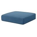 Hokway Stretch Couch Cushion Slipcovers Reversible Cushion Protector Slipcovers Sofa Cushion Protector Covers(Denim Blue, Small)