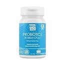 Tata 1mg Probiotics 30 Billion CFUs+ Capsule With Prebiotic Fibre Helps In Health Protection Level And Supports Digestion,For Unisex (Pack Of 60 Capsules)