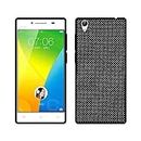 Case Creation Net Jalli Case Premium Imported Matte Finish Silicone Dotted Flexible Heat Resistant Protection [Heat Radiation Dissipation] Back Cover for Vivo Y51L - Black