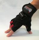 Weightlifting Padded Gloves Gym Fitness Training with Wrist Wrap