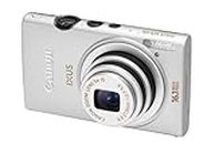 Canon IXUS 125 HS Digitalkamera (16 MP, 5-fach opt. Zoom, 7,5cm (3 Zoll) Display, Full HD, bildstabilisiert) silber