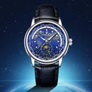  Watch Cool Gadgets for Men Mineral Glass Mirror Watches Man  Strap Moon Phases