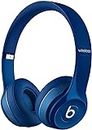 Beats DRE Solo2 Wireless On-Ear Headphone, MHNM2ZM/A - (Refurbished) (Blue)