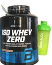 (30,79€/kg)BioTech USA ISO Whey Zero 2270g Protein Powder+Shaker