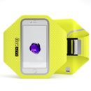 Universal Sports Mobile Phone Armband Jogging Smartphone Fitness Arm Band Yellow