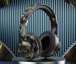 Wireless Music Headphones with Noise Cancelling Over-Ear Earphones 5.2 UK