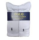 Polo Ralph Lauren Klassische gerippte Crew-Socken für Herren – 6er-Pack - Wei� -