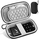 AGPTEK MP3 Player Case, Portable Music Player Case with Metal Carabiner Clip for 2.4" MP3 Players, iPod Nano, iPod Shuffle, Sandisk Music Player/Sony NW-A45 /B Walkman and Others